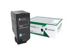 Original Lexmark CS 728 dne (75B20C0) Toner Cyan
