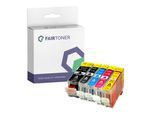 5er Multipack Set Kompatibel für Canon Pixma Pro 9000 Series (PGI-5 CLI-8) Druckerpatronen