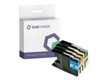 4er Multipack Set Kompatibel für Brother MFC-J 430 Series (LC-1240) Druckerpatronen