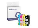 4er Multipack Set Kompatibel für Epson Workforce WF-3530 DTWF (T1301-T1304) Druckerpatronen