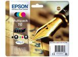Original Epson WorkForce WF-2760 DWF (C13T16264012 / 16) Druckerpatrone Schwarz,Cyan,Magenta,Gelb