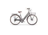 MBM Elektro-Citybike LA RUE 2.0, matt gray