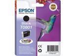 Original Epson Stylus Photo PX 810 FW (C13T08014011 / T0801) Druckerpatrone Schwarz
