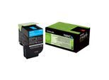 Original Lexmark CS 310 n (70C2HC0 / 702HC) Toner Cyan