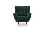 exxpo - sofa fashion Sessel »Polly, Ohrensessel, Loungesessel«, bequem mit hoher Rückenlehne, hohe Füsse, hochwertige Bezüge