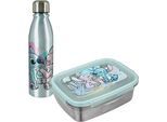 UNDERCOVER Lunchbox »Brotdose & Trinkflasche, Stitch«, (Set, 2 tlg.), mit Trinkflasche