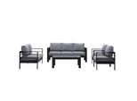 7-Sitzer Lounge-Set aus Polyrattan -versch. Ausführungen