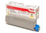 Original OKI 43381905 Toner Gelb