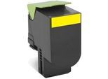 Original Lexmark CX 510 dhe (80C2HY0 / 802HY) Toner Gelb