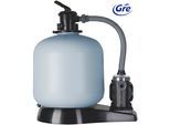 Sandfilteranlage GRE "FA6100", weiß, B:30cm H:60cm L:54cm, Kunststoff, Filteranlagen, Monoblock, 10.000 l/h