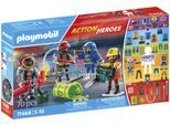Playmobil® Konstruktions-Spielset »Action Heroes, Feuerwehr (71468), My Figures«, (70 St.), Made in Europe