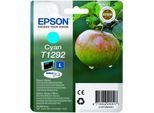 Original Epson Stylus SX 430 W (C13T12924012 / T1292) Druckerpatrone Cyan