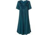 Viskose-Kleid, petrol, 42