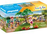 Playmobil® Konstruktions-Spielset »Mountainbike-Tour (71426), Family & Fun«, (52 St.)
