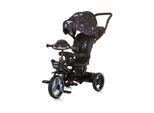 Chipolino Tricycle Dreirad Be Active 2 in 1 Sitz drehbar Musik Licht drehbar schwarz