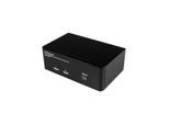 StarTech.com 2-Port DisplayPort Dual-Monitor KVM Switch - 4K 60Hz - KVM / audio / USB switch - 2 porte