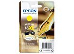 Original Epson 16XL (C13T16344012) Druckerpatrone Gelb
