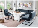 exxpo - sofa fashion Eckbank »Affogato, bequem und elegant, hochwertige Detailverarbeitung«, Frei im Raum stellbar