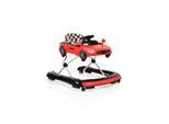 Lauflernhilfe Cabrio 2 in1 Auto-Design höhenverstellbar Armaturenbrett mit Licht rot/schwarz