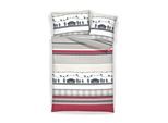 HOME FASHION Kissenbezug »Cosalina, 100 % Baumwoll-Satin«, (1 St.)