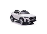 Es-Toys Kinder Elektroauto Audi E-Tron, EVA-Reifen, Allradantrieb, Fernbedienung weiß