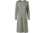 Viskose-Mix-Kleid, Melange salbei, 42