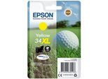 Original Epson WorkForce Pro WF-3725 DWF (C13T34744010 / 34XL) Druckerpatrone Gelb