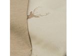 Jacquard Hirsch, natur/beige