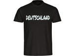 multifanshop Kinder T-Shirt - Deutschland - Textmarker - Druck weiß - Kind