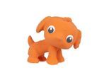 Playgro Eco Play Natural Rubber Pooky Puppy - Orange