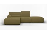 Egoitaliano Ecksofa »Babouche, Designsofa mit aussergewöhnlichem Sitzkomfort zum Wohlfühlen«