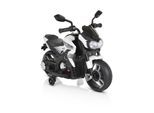 Moni Kinder Elektromotorrad Houston 1188F Musik, MP3, Scheinwerfer, Stützräder weiß