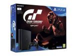 PlayStation 4 Slim 1000GB - Schwarz + Gran Turismo Sport