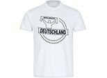 multifanshop Kinder T-Shirt - Deutschland - Meine Fankurve - Druck schwarz - Kind