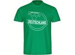 multifanshop Kinder T-Shirt - Deutschland - Meine Fankurve - Druck weiß - Kind
