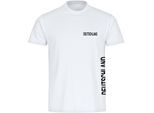 multifanshop Kinder T-Shirt - Deutschland - Brust & Seite - Druck schwarz - Kind