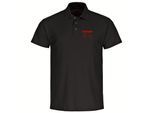 multifanshop Poloshirt - Stuttgart - Herzschlag - Druck rot - Polo