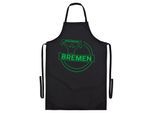 multifanshop Grillschürze - Bremen - Meine Fankurve - Druck grün - Schürze