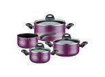 GSW Kochtopf-Set Milano Color 7-tlg. lila
