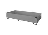 Regalwanne Typ RW/RW 2700-3, ohne Gitterrost, grau RAL7005
