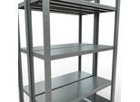 SCHULTE Lagertechnik - Stecks.Doppelgrundr. Typ 250 kg - 2000x1000x2x300 mm, 10 Böden