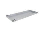 SCHULTE Lagertechnik Zusatz-Fachboden MULTIPlus 250, 1300x500 mm, 40 mm Kante, mit 4 Fachbodenträgern