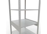 SCHULTE Lagertechnik - Stecks.Grundr. mit Längenriegel - 2500x750x800 mm, Typ 150 kg