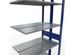 SCHULTE Lagertechnik - Stecks.Doppelanbauregal Typ 150 - 3000x1000x2x300 mm 2x7 Böden