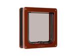 Petmate Lockable Cat Flap/Door Liner - Brown