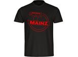 multifanshop Kinder T-Shirt - Mainz - Meine Fankurve - Druck rot - Kind