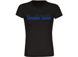 multifanshop Kinder T-Shirt - Darmstadt - Darmstädter Mädchen - Druck blau - Kind