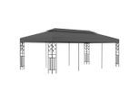 vidaXL Pavillon 3×6 m Anthrazit