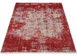 Teppich WK WOHNEN "GLAMOUR", rot, B:240cm H:8mm L:300cm, Polyacryl, Viskose, Teppiche, Teppich, hochwertiger Viskoseanteil, samtweiche Oberfläche mit 3 D Effekt