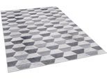 Teppich GINO FALCONE "SERENA 77", grau, B:120cm H:7mm L:170cm, Polyester, Teppiche, Teppich, gedruckte Felloptik, ideal im Wohnzimmer & Schlafzimmer